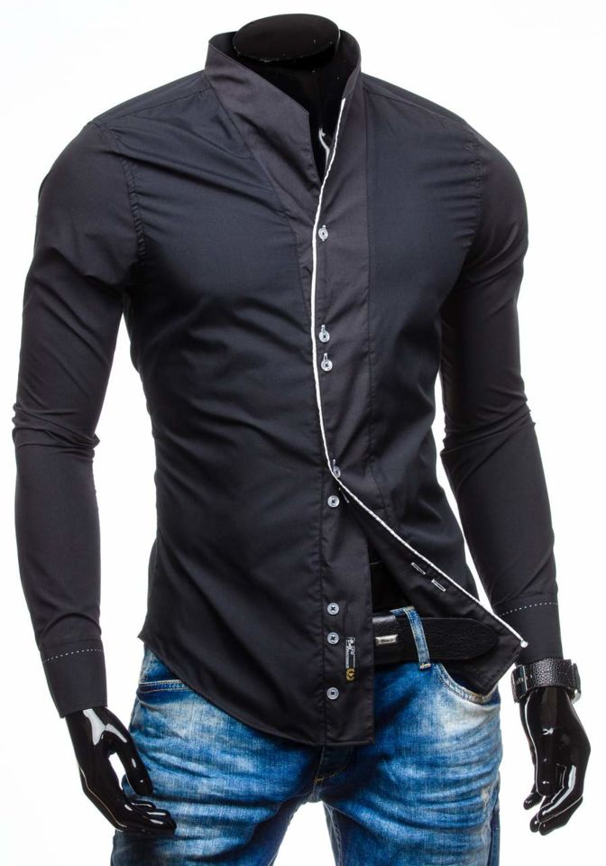 

Сорочка чоловіча BOLF 5720-1 чорна