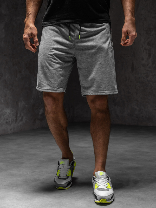 Спортивні чоловічі шорти сірого кольору Bolf 8K287A1