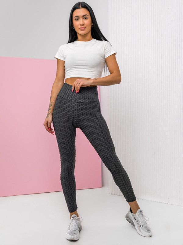 Жіночі легінси з графіту Bolf YW88024