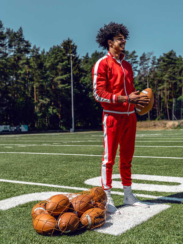 Червоний чоловічий спортивний костюм Bolf 8C99A