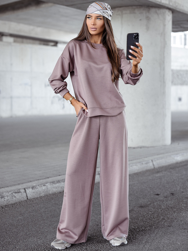 Жіночий двочастинний спортивний комплект капучино Bolf 821111