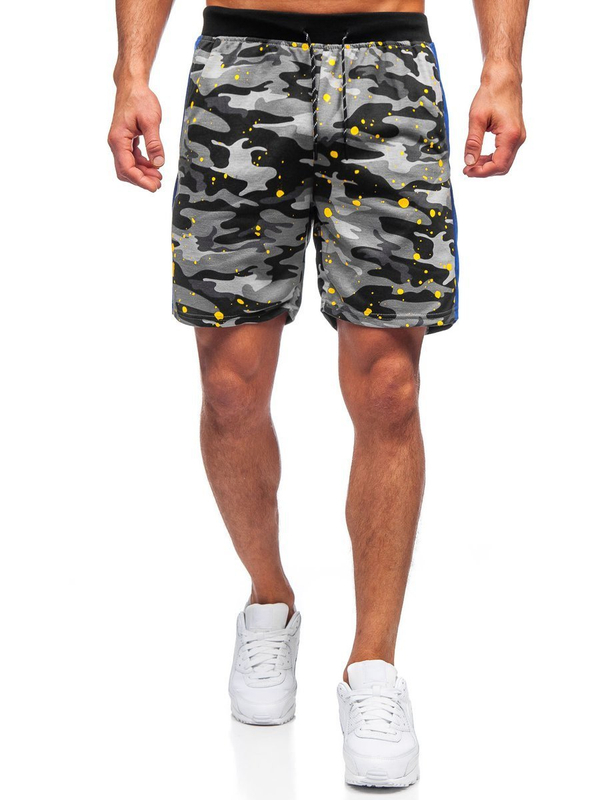 Сірі чоловічі спортивні шорти Bolf KS2579