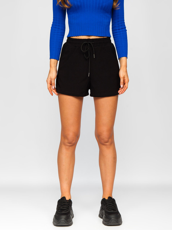 Чорні жіночі спортивні шорти Bolf H60A