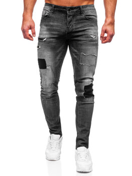 Графітові чоловічі джински slim fit Bolf MP0031G