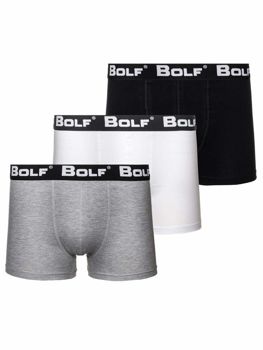 Чоловічі боксери мультиколор-1 Bolf 0953-3P 3 PACK